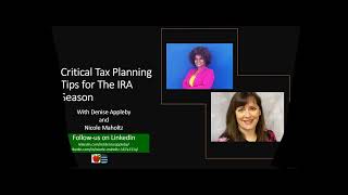 IRA Season Tips Tip No 3  Traditional IRA Contribution Reminders