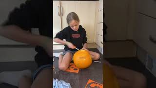 Pumpkin Carving -#pumpkincarving #pumpkin #carving #halloween #spooky #scary #happyhalloween #fright