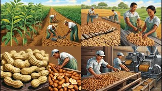 Harvesting Millions of Peanuts for Worldwide Market Distribution!