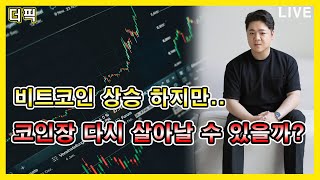 비트코인 상승 하지만.. 코인장 다시 살아날 수 있을까? [비트코인 알트코인 분석]