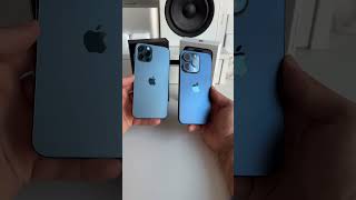 12 pro blue colour vs 15 pro blue colour #apple #iphone