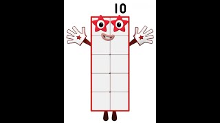 Numberblock 10 and friends 4 chracters V5