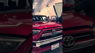 2023Toyota4Runner Windshield replacement & Adas calibration at Exceptional Auto Glass Roseville Ca