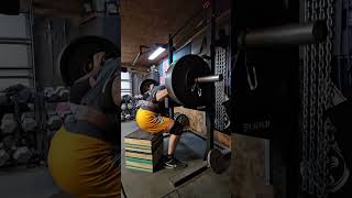 445 box squat PR