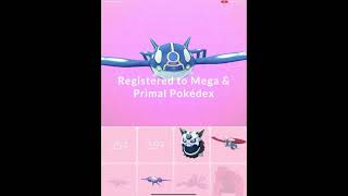 Evolving Kyogre with Primal Reversion