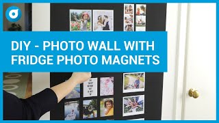 Create a magnetic photo wall with your favourite photos - Smartphoto - One minute craft