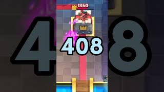 Damage of All The SPOOKY Clash Royale Cards 👻😈! #shorts