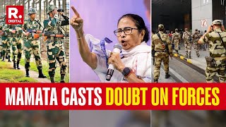 West Bengal CM Mamata Banerjee Casts Aspersion On Forces, Blames CISF And BSF