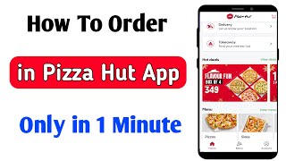 how to order in pizza hut | pizza hut me order kaise kare