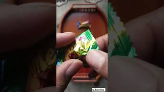 Green 💚 Marwane Candy's 🤤🍬 Unwrapping 🤤 #shortvideo #candy #viralvideo  #asmr #ytshorts #shorts