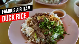 AIR ITAM MARKET DUCK RICE | Things to Eat in Penang [Non-Halal]