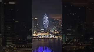 金沙酒店無人機飛行表演 20/03/2024 Drone show at Marina Bay Sands Singapore