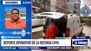 REPORTE OPERATIVO DE LA DEFENSA CIVIL