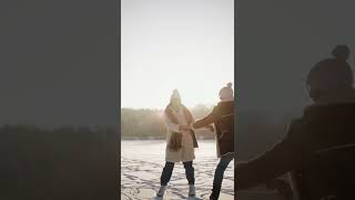 Couple Ice Skating Together😍❤|| Travelling Couple Whatsapp status