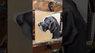 Pet portrait painting by Marcelo Rochá #petportrait #art #petportraitartist #painting