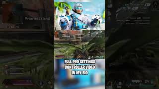 BEST NO-RECOIL SETTINGS for Apex Legends! | Controller Settings + Custom Reticle & Laser + Movement!