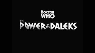 Doctor Who The Power of the Daleks Animation | Trailer 3 | Black and White | 4:3