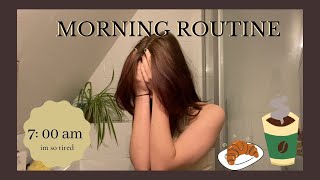 my REAL morning routine as a highschooler *im very slow*