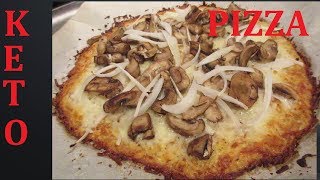 KETO- Cauliflower Pizza