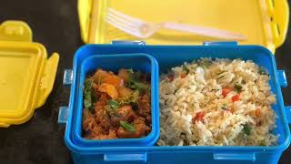 lunch box recipe | fried rice recipe | Fried rice for lunch box|Hyderabadi cuisine by M