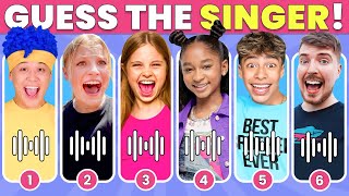 Guess Who Is Singing? | Salish Matter, Skibidi Toilet, King Ferran, Grimace, MrBeast, Rebecca Zamolo