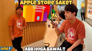 Apple store in delhi saket | apple store in india🔥 | Apple saket | India's first apple store 😍