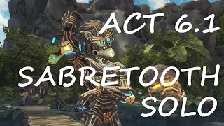 HOW TO EASILY BEAT Act 6.1 Sabretooth BOSS Warlock SOLO | MARVEL CONTEST OF CHAMPIONS | MCOC |