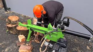 GOLIATH 18 TON PETROL LOG SPLITTER FOR SALE UK