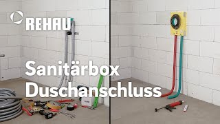 REHAU Sanitärboxen – Montagezeitvergleich