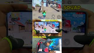 3 finger handcam gameplay solo vs squad poco x3 pro 60fps 120hz 360hz game turbo SD860 Prosecser 4kr