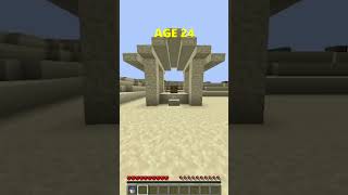 How To Escape Traps At Different Ages🤔In Minecraft😎(INSANE)😍 #minecraft #shorts