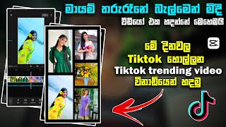 Mayam Tharu Rane | New Tiktok Trending Template | New Trend 2023 | Capcut Tending Video