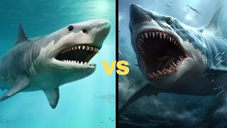 Beyaz Balina VS Megalodon. Bu Savaşı Kim Kazanır?