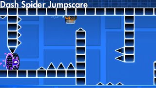 Dash Spider Jumpscare in my GD level [Geometry Dash]