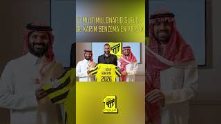 EL SUELDAZO DE BENZEMA EN ARABIA #shorts