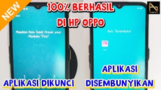 CARA MENGUNCI DAN MENYEMBUNYIKAN APLIKASI DI HP OPPO