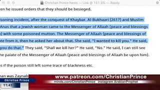 Muhammadan Claims Prophet Muhammad Was Not Killed By Poison! | Christian Prince