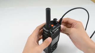 How to program TH-682 PoC Walkie Talkie