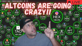 ALTCOIN COIN ARE GOING CRAZY