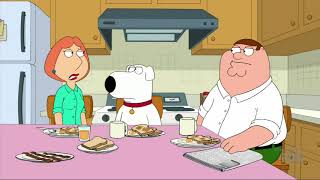 Family Guy - Peter's reaction to Brian deciding to raise his girlfriend's twins