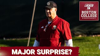 Boston College's biggest surprise of Fall Camp is GREAT news for the Eagles | Boston College Podcast