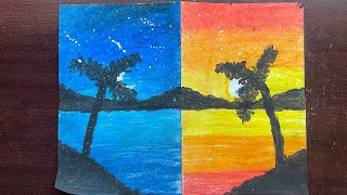 Day & Night Oil Pastel