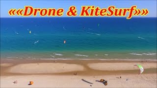 ««Drone & KiteSurf»» Praia Cabanas de Tavira/Portugal ««Vista Aérea - Aerial View»»