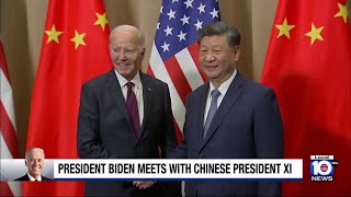 Biden meets with XI in Peru