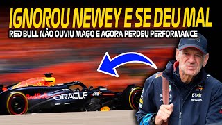 RED BULL "FAZ BIRRA" E PERFORMANCE CAI APÓS IGNORAR NEWEY / HAAS - FERRARI / CASO NEWEY EM MARANELLO