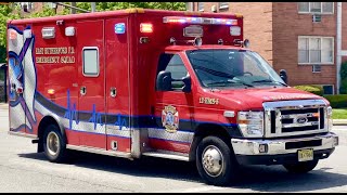 East Rutherford FD Emergency Squad 12-5 EMS/Ambulance Responding