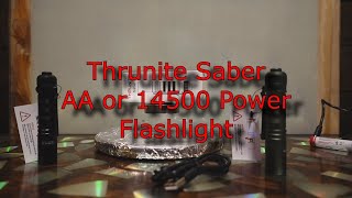 Thrunite Saber The Wicked Throw AA powered flashlight