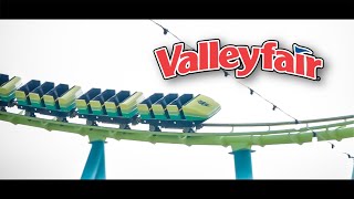 Valleyfair Roller Coasters [4K] Cinematic (2023)