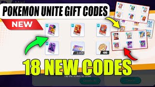 POKEMON UNITE GIFT CODE | POKEMON UNITE CODES | REDEEM CODE POKEMON UNITE 2024