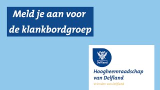 Vrienden van Delfland - Leden voor de klankbordgroep